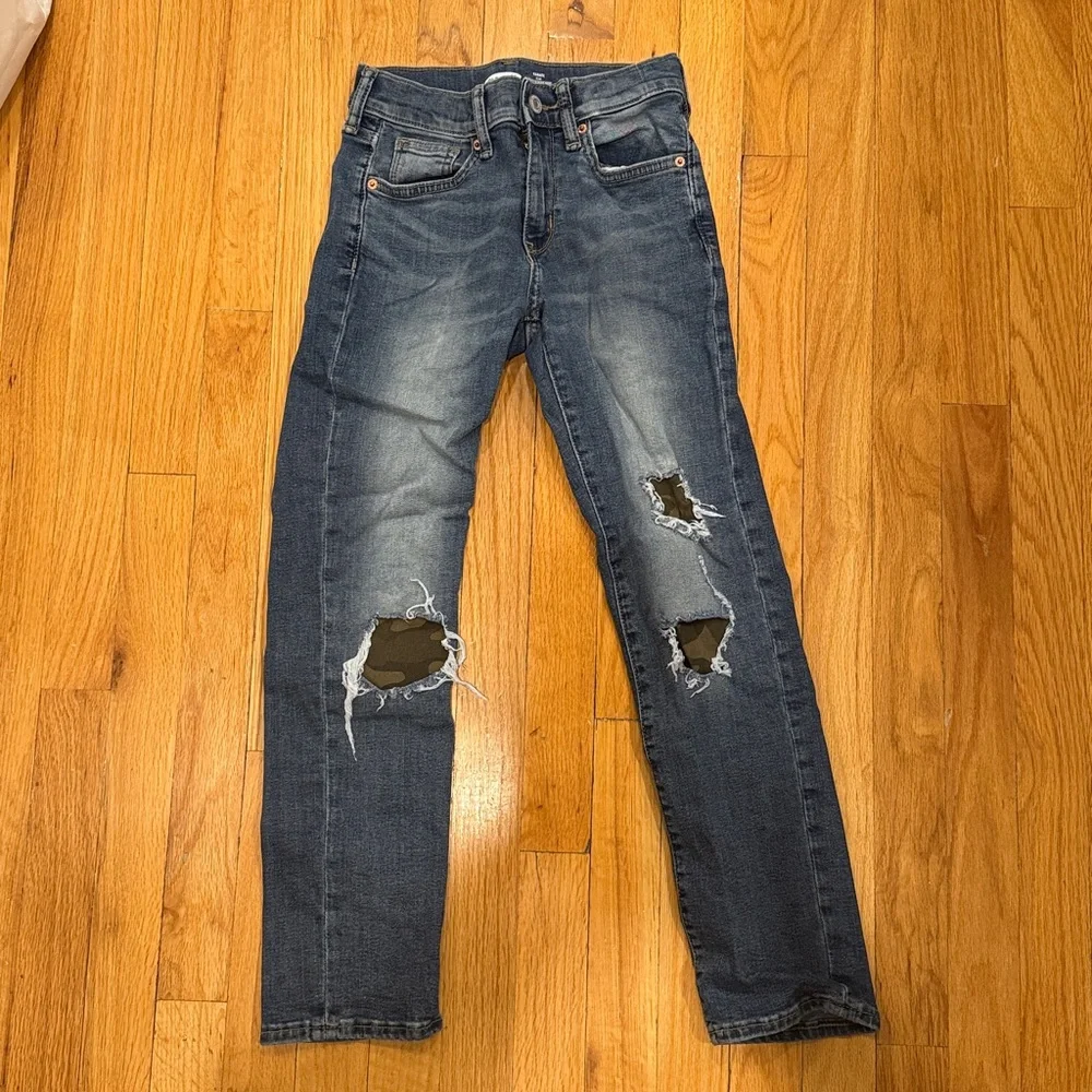 Old Navy Kids Dark Blue Skinny Jeans Size 8